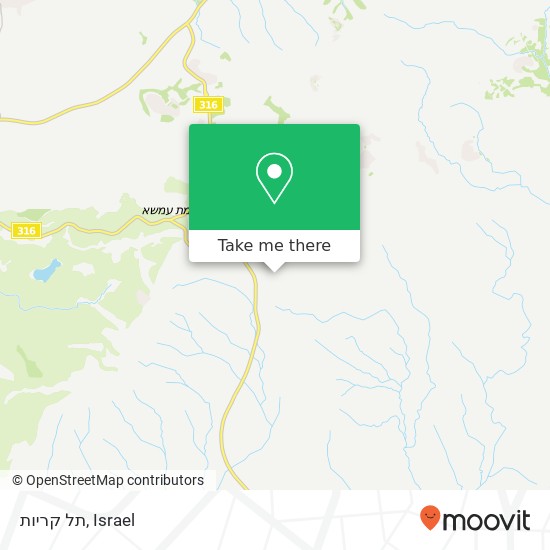 תל קריות map