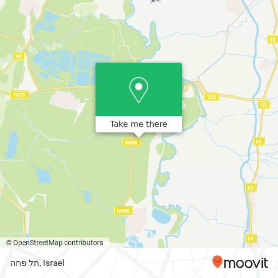 תל פחה map