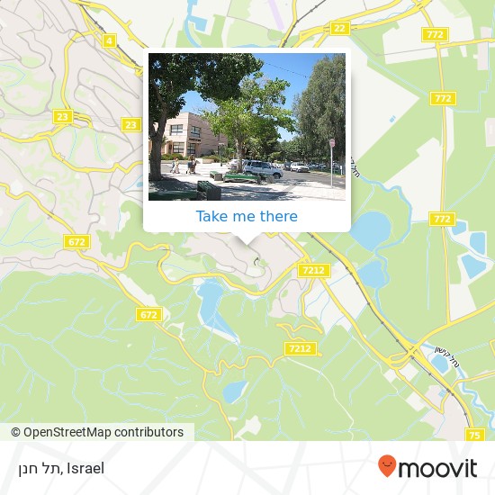 תל חנן map