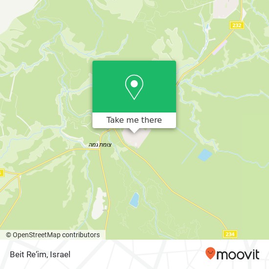 Beit Re‘im map