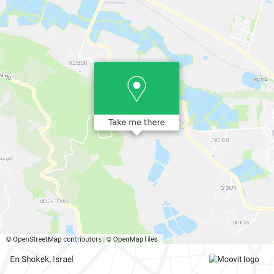 Карта En Shokek