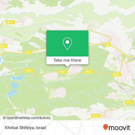 Khirbat Shifeiya map