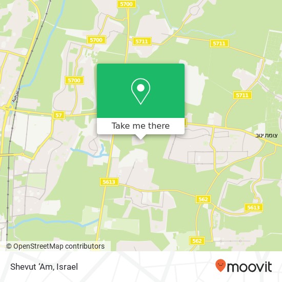 Shevut ‘Am map