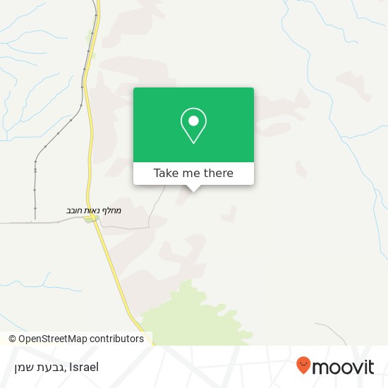 גבעת שמן map