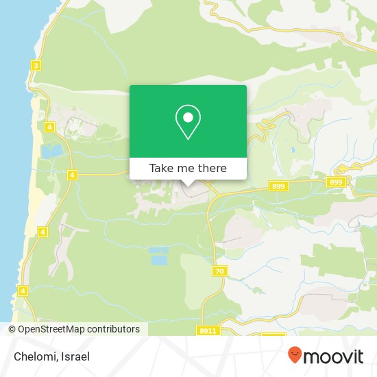 Chelomi map