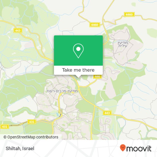 Карта Shiltah