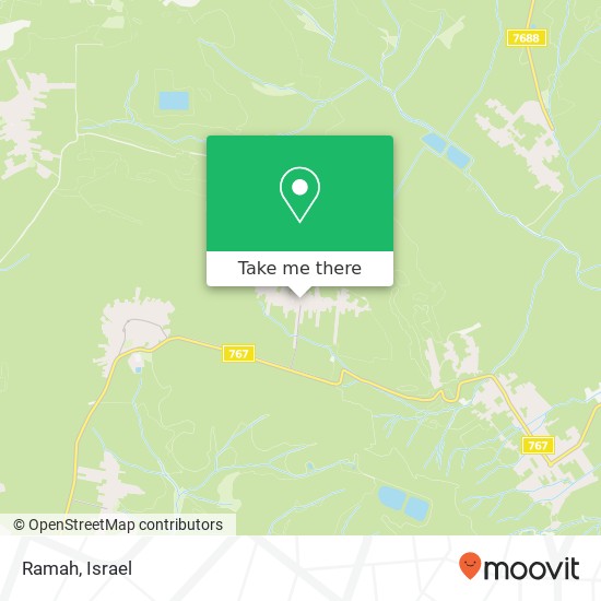 Ramah map