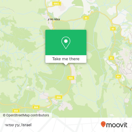 עין שמאי map