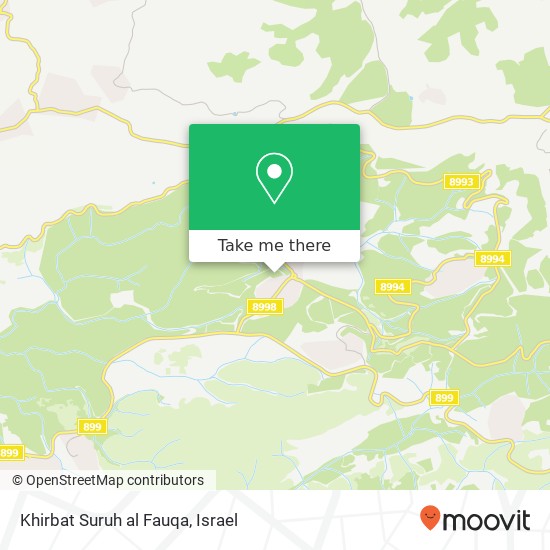 Карта Khirbat Suruh al Fauqa