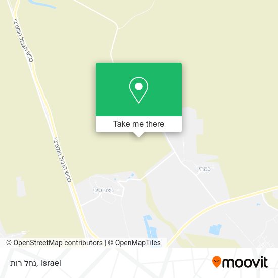 Карта נחל רות