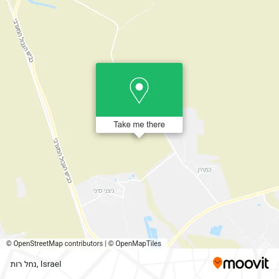 Карта נחל רות