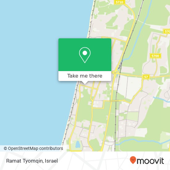 Ramat Tyomqin map