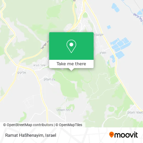 Карта Ramat HaShenayim
