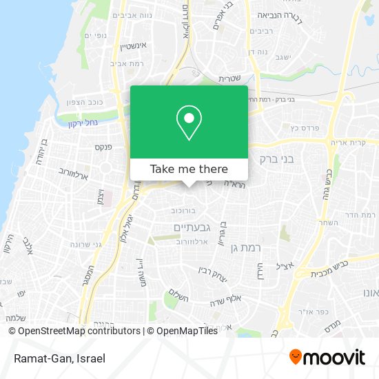 Ramat-Gan map