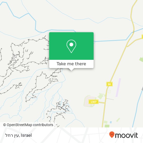 עין רחל map