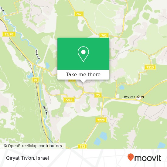 Карта Qiryat Tiv‘on
