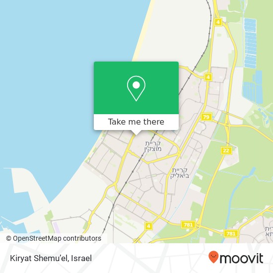 Kiryat Shemu’el map