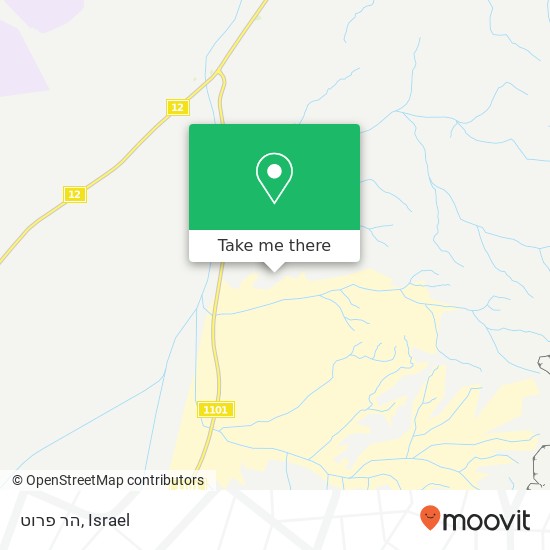 הר פרוט map