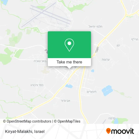 Карта Kiryat-Malakhi