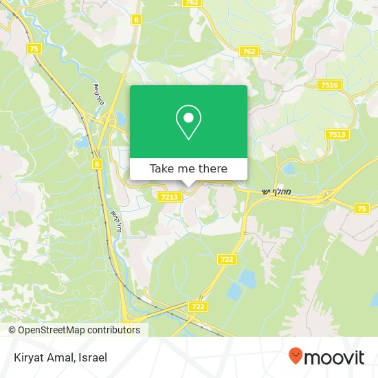Kiryat Amal map
