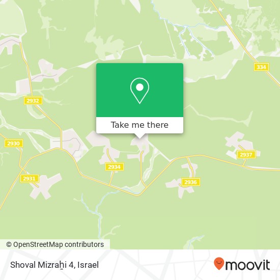Shoval Mizraẖi 4 map