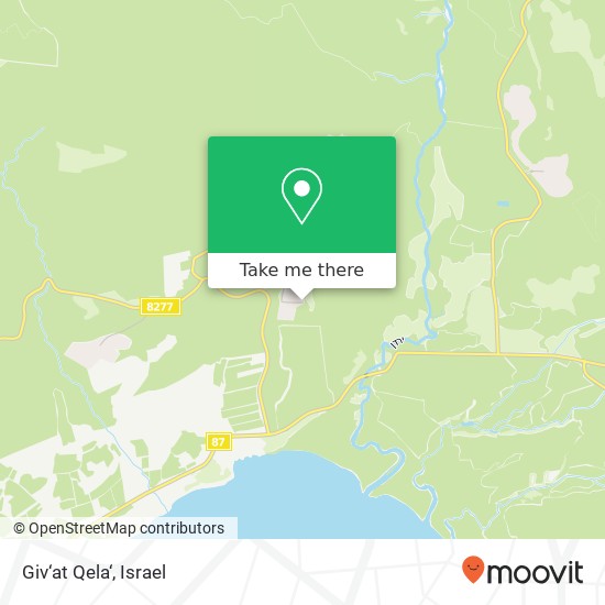 Карта Giv‘at Qela‘