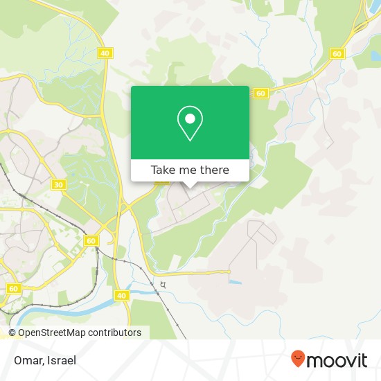 Карта Omar