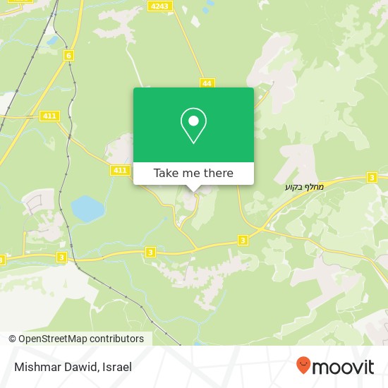 Mishmar Dawid map