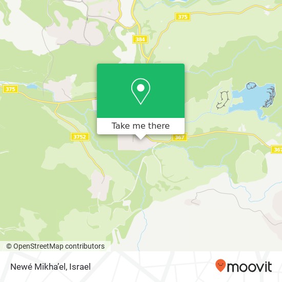 Карта Newé Mikha’el