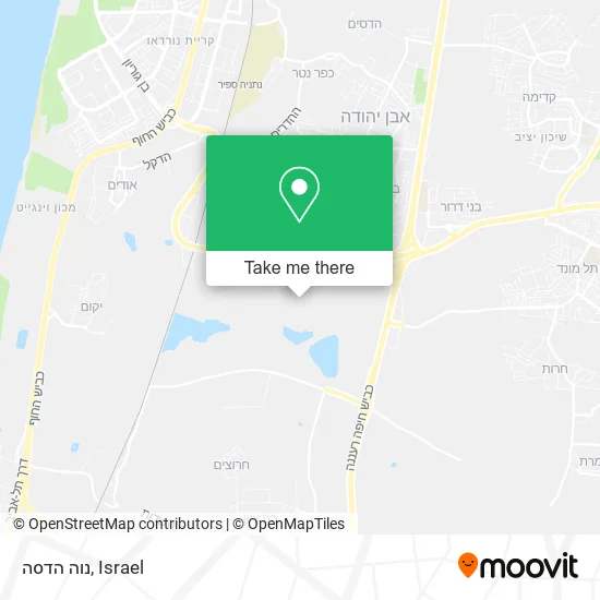 Карта נוה הדסה