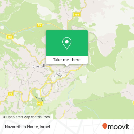 Карта Nazareth-la-Haute