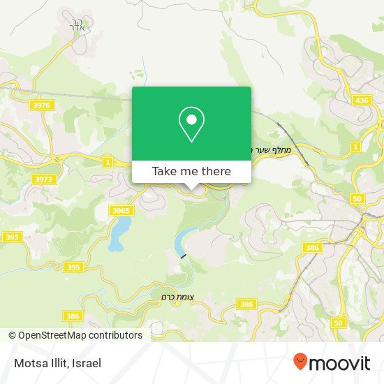 Motsa Illit map