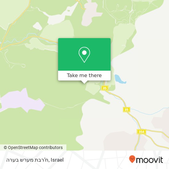 ח’רבת מערש בערה map