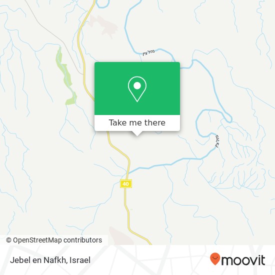 Карта Jebel en Nafkh