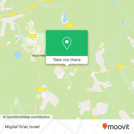 Карта Migdal Yo’av