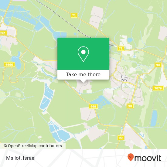 Msilot map