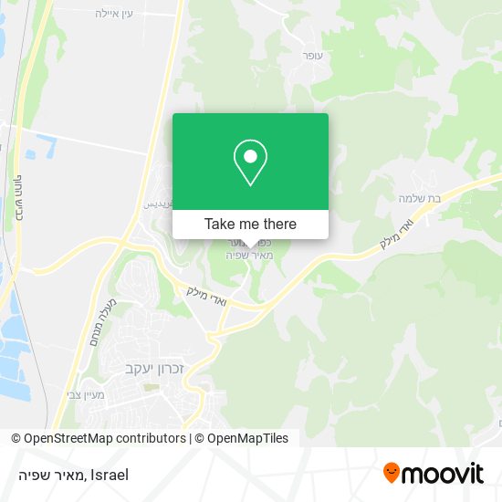 מאיר שפיה map