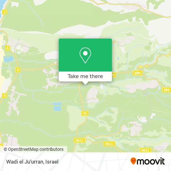 Wadi el Ju‘urran map