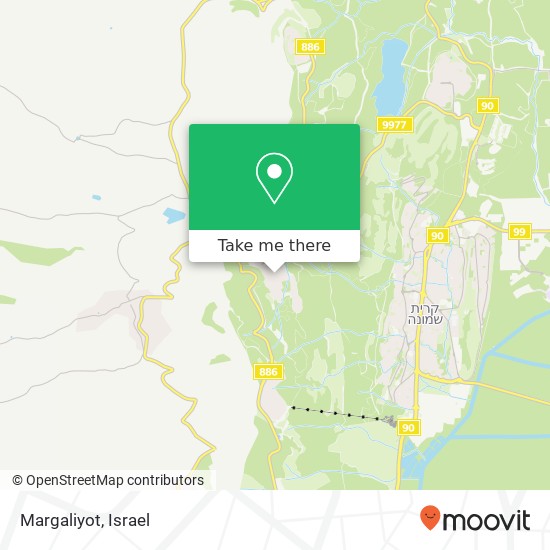Margaliyot map