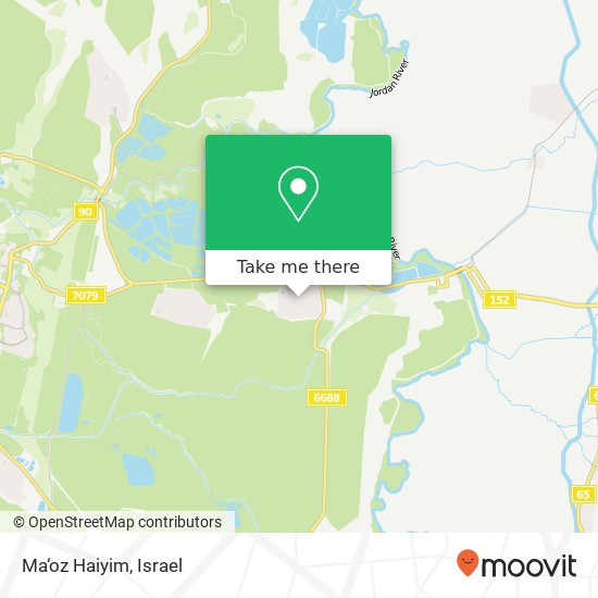 Ma‘oz Haiyim map