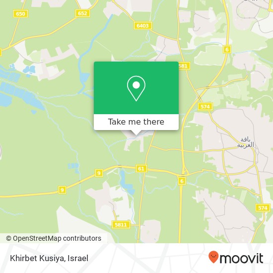 Khirbet Kusiya map