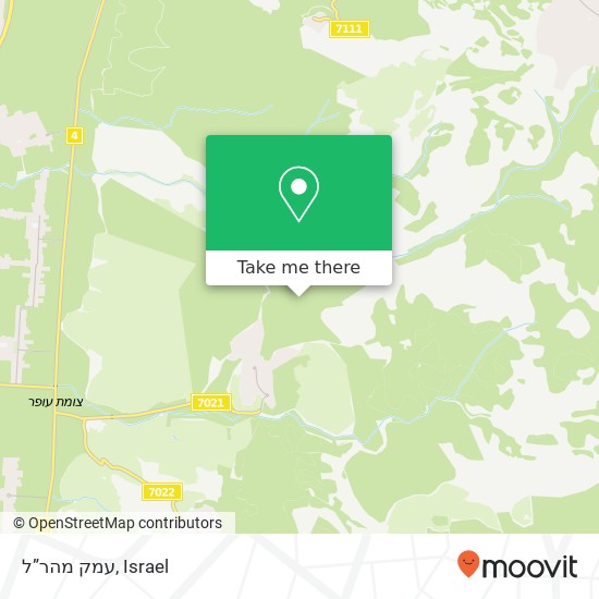 עמק מהר”ל map