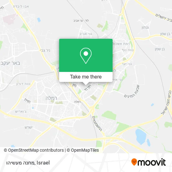 Карта מחנה מעשיהו