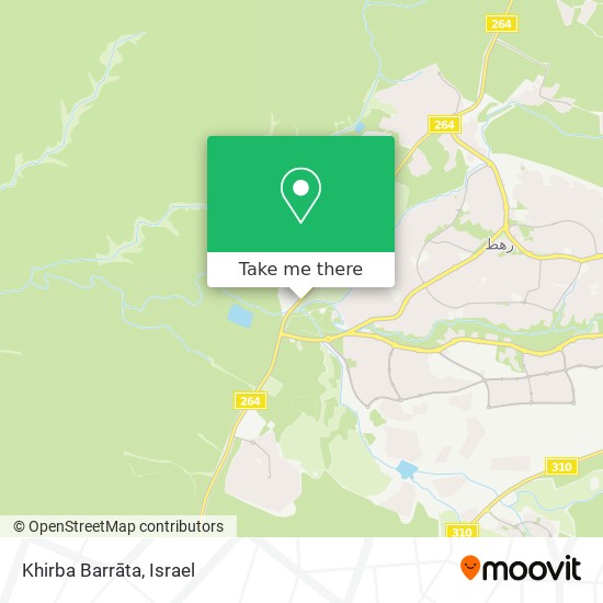 Khirba Barrāta map