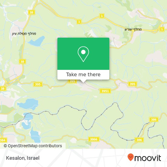 Kesalon map