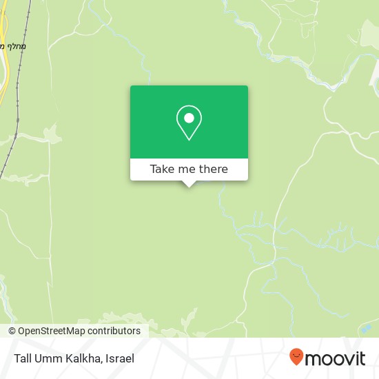 Tall Umm Kalkha map