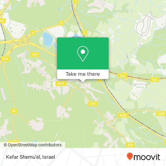 Kefar Shemu’él map
