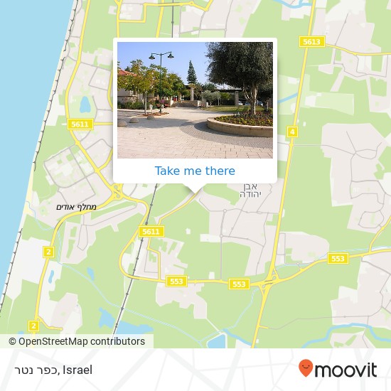 כפר נטר map