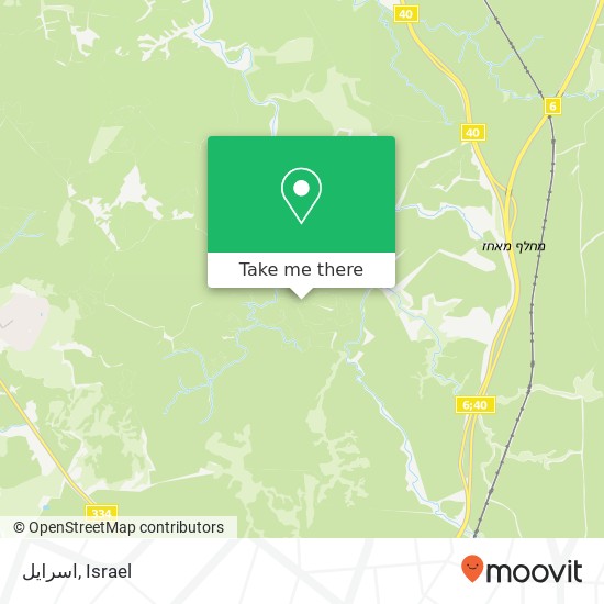 Карта اسرايل