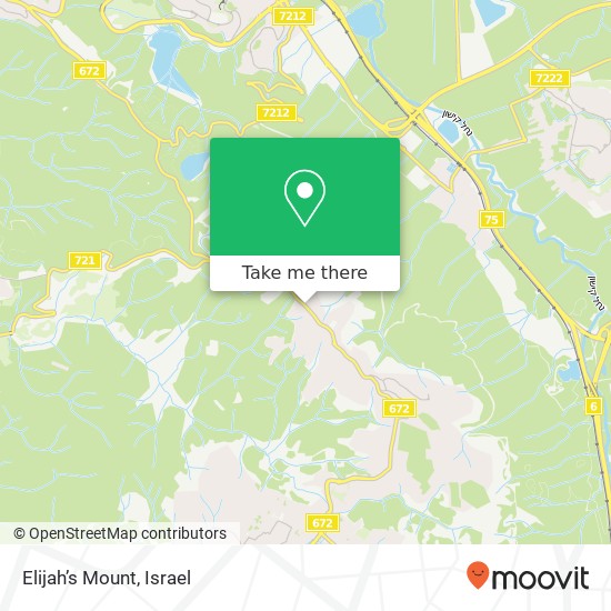 Elijah’s Mount map